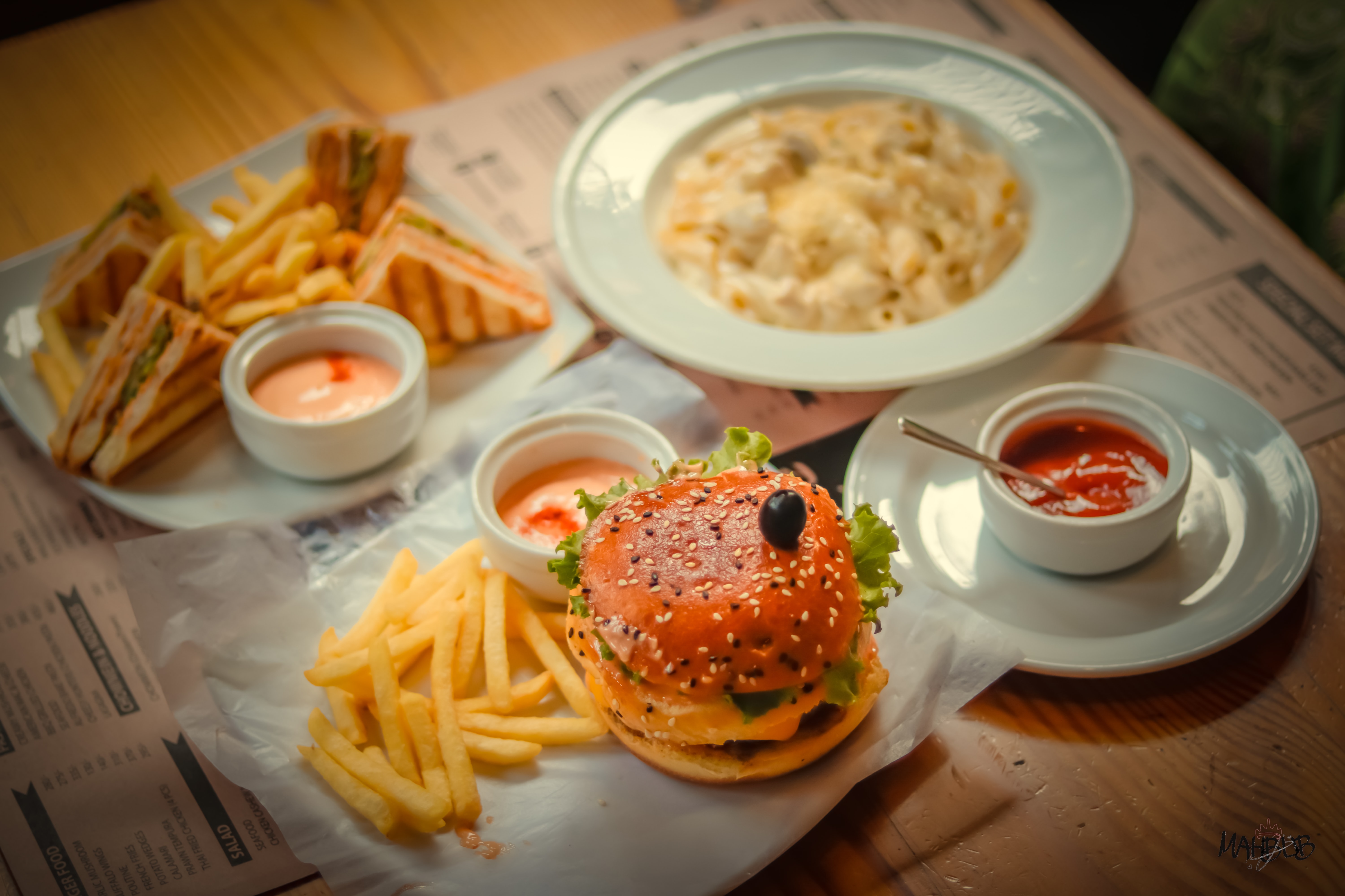 A table full of delicious food!